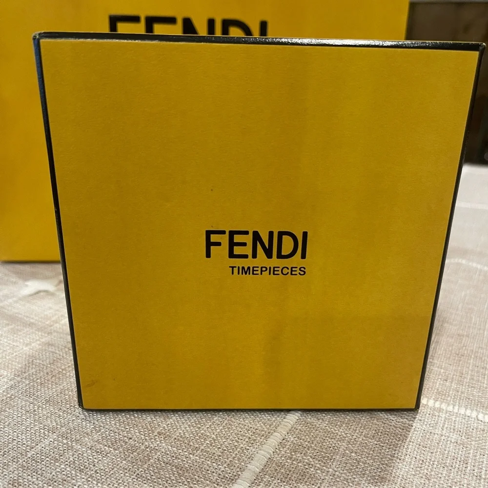 Brand new Fendi box and bag from a watch that was purchased. - Picture 7 of 7